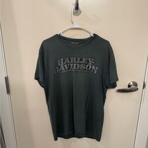 Harley-Davidson Men's Green T-Shirt